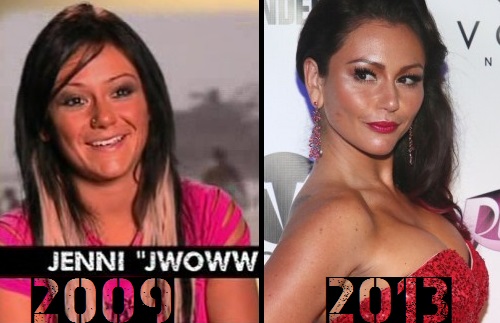 jwoww before and after